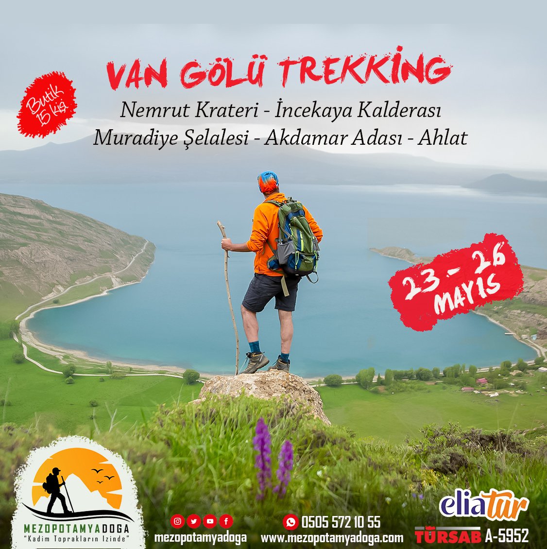 VAN GÖLÜ HAVZASI TREKKİNG