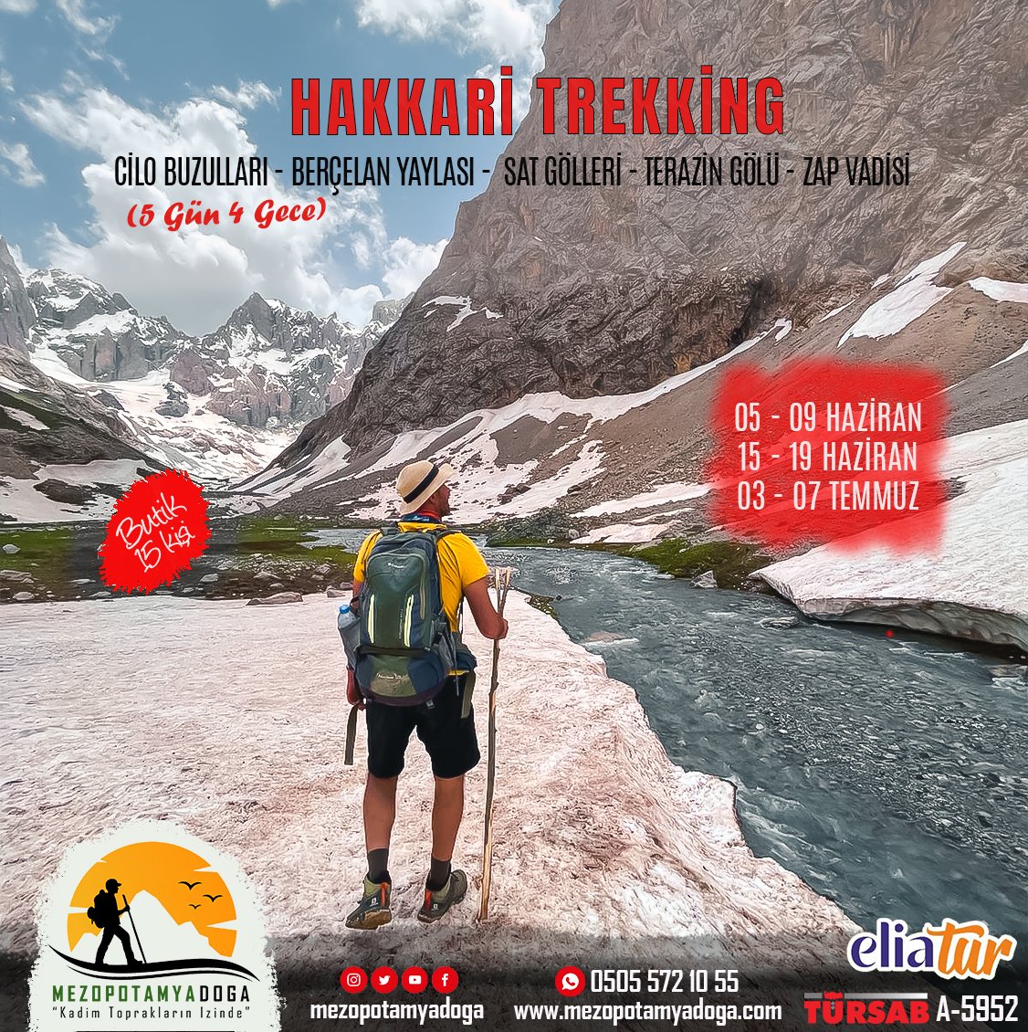 HAKKARİ TREKKİNG (5 GÜN - 4 GECE)