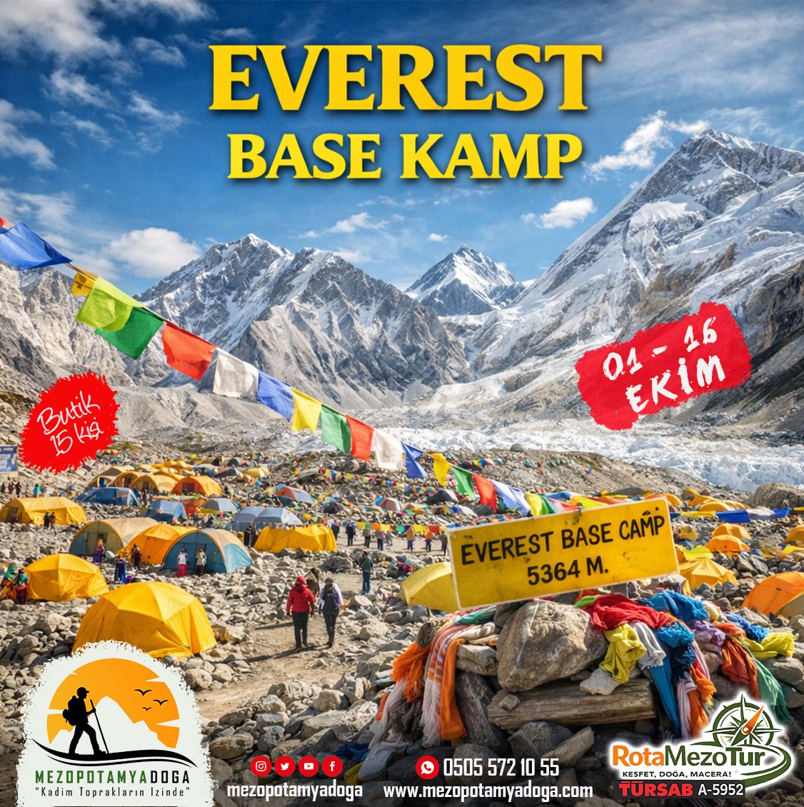 EVEREST BASE CAMP TREKKİNG TURU