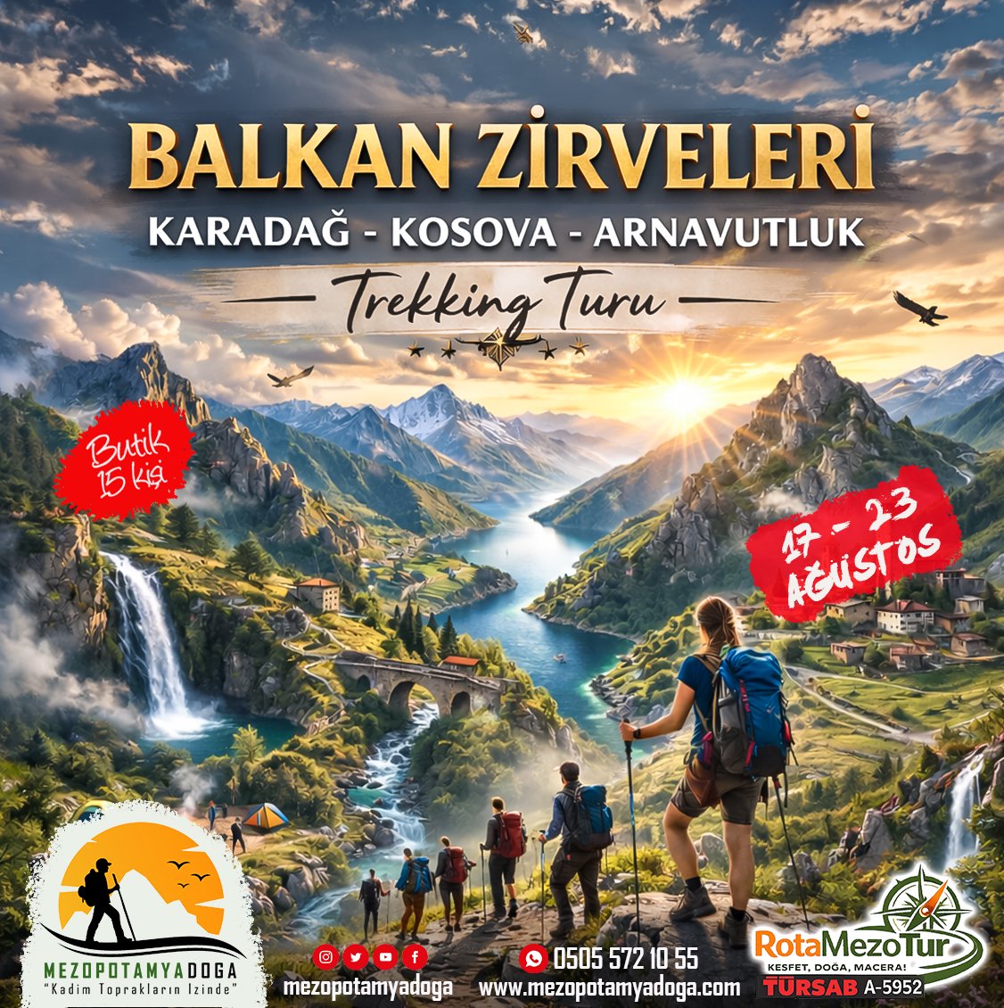BALKAN ZİRVELERİ TREKKİNG TURU