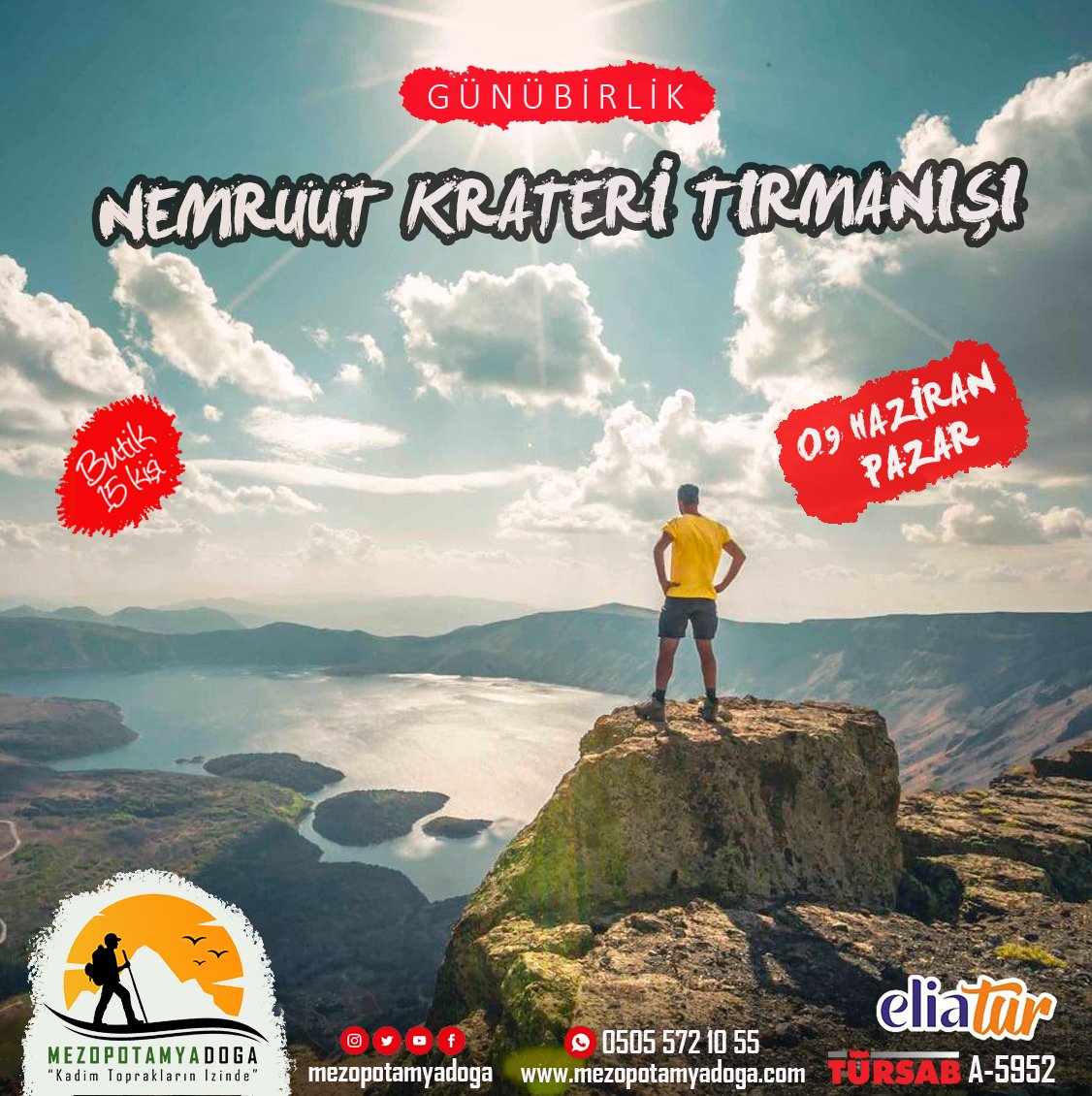 NEMRUT KRATERİ TIRMANIŞI - GÜNÜBİRLİK