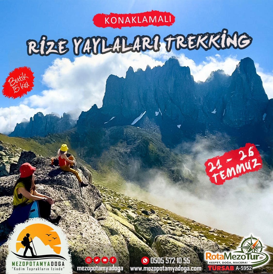 RİZE YAYLALARI TREKKING TURU