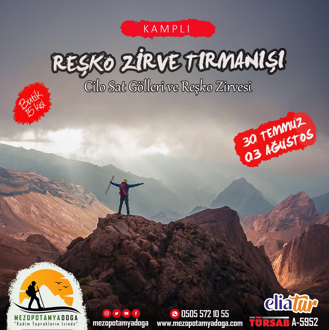 REŞKO ZİRVE TIRMANIŞI VE SAT GÖLLERİ